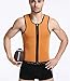 GoLoveY Mens Neoprene Vest Slimming Shirt for Weight Loss Workout