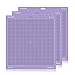 Funnygame Strong Grip Cutting Mat 12x12, Purple Sticky Mat 3 Pack for Cricut Maker 3/Maker/Explore 3/Air 2/Air/One, Suit for Chipboard/Fabric/Leather/Magnet Sheets and other Accessories