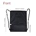 Chnano Sack bag Sackpack Drawstring Gym Bag with Pockets for Outdoor Storage