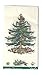 Spode Christmas Tree Paper Guest Towels / Dinner Napkins, Pkg of 16, Green Border