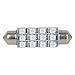 Partsam 10PCS Green 12-3528-SMD 569 578 42mm Festoon LED Lights Interior Dome Map Lamp Bulbs