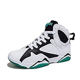 Leader Show Men's Athietic Lace Up Sneaker Fashion High Top Running Shoes