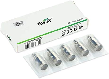 5PCs Ele'af' E'C' C'oi'l 0.3 ohm / 0.5o hm Rep'laceme'nt for i'J'u's't 2 M'e'l'o 2 M'e'l'o 3 (0.5 ohm)