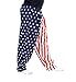USA American Flag Lounge Pants Pajamas (Large)