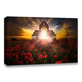 Canvas Wall Art Memorial Day Painting...