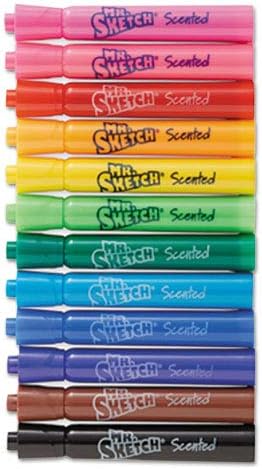 willynsional Mr. Sketch Scented Watercolor Markers, 12 Colors, 192 per Set - SAN1905311 supplier_officesupply