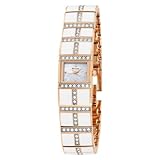 Bulova Women's 98L134 Mother of Pearl Dial Crystal Bracelet Watch