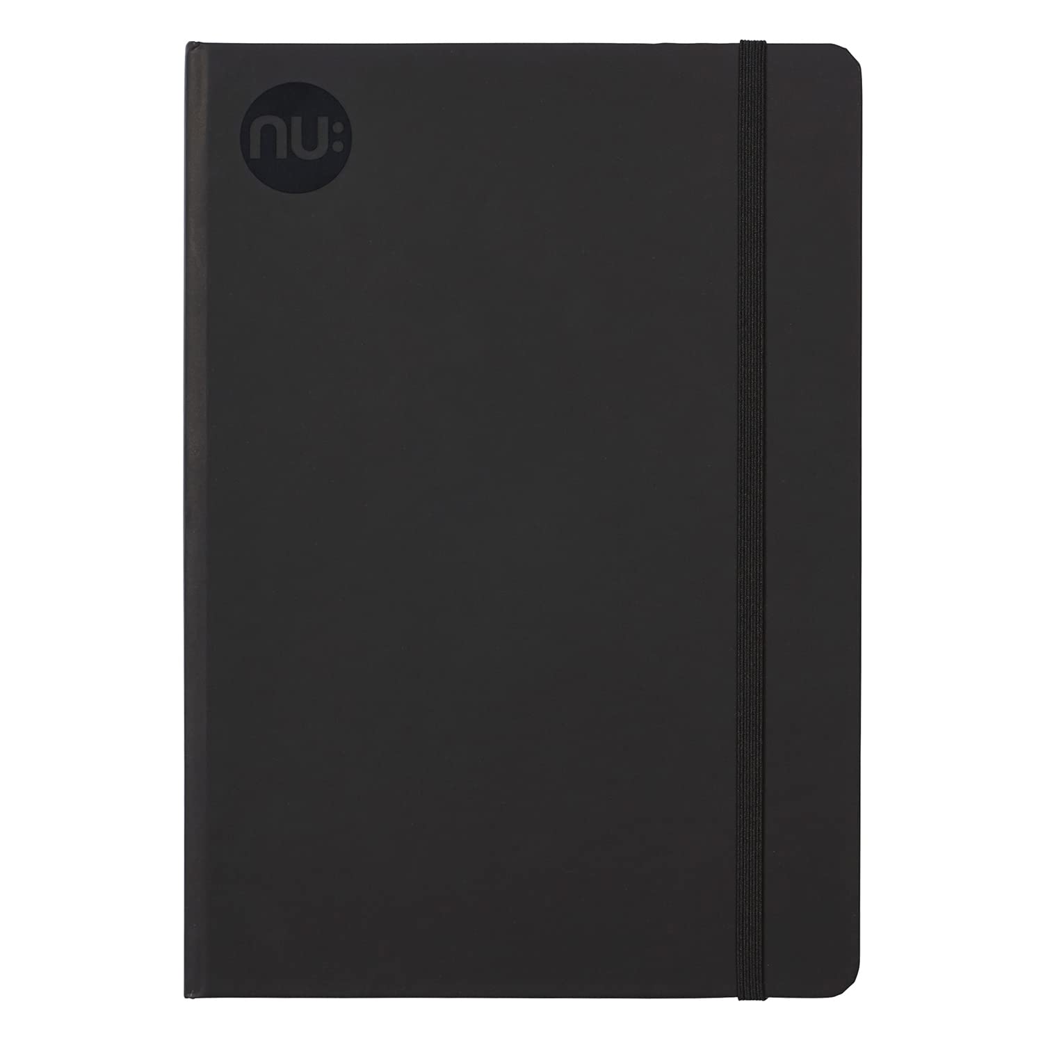 NU Notebooks - Black Journal - Spectrum Range - A5 Lined Notebook - Daily Planner - Note Pad - 160 Pages