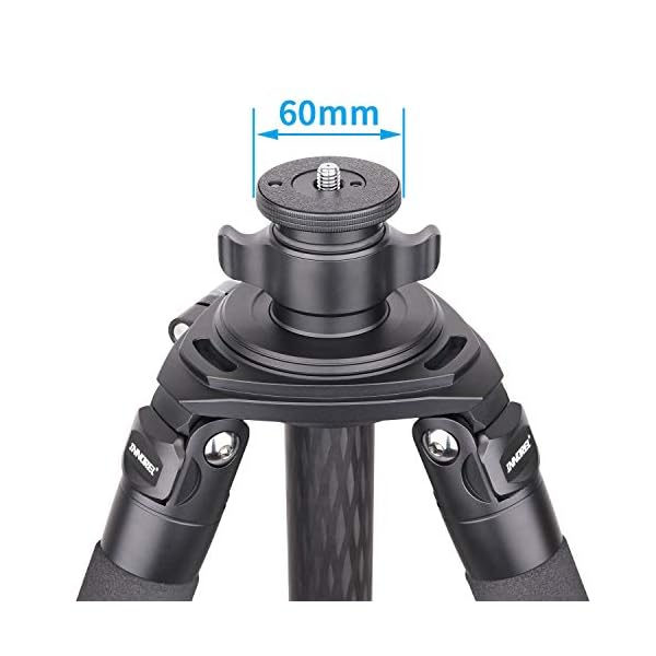 INNOREL ER40C Stativ-Mittelsäule, 10 Schichten, Kohlefaser, 40 mm Rohr, Mittelsäule, professionelle Verlängerungsstange, nur geeignet für robustes Stativ von RT90C für digitale DSLR-Kameras – Bild 5