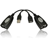 Buy Tihebeyan RJ45 USB 2.0 Extender Adapter, USB Over Ethernet RJ45 Extender Adapter Over Cat5/RJ45/Cat6 Ethernet USB Network Adapter Fit For Macbook Online