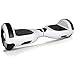 mAuto Hover Scooter Board,Two Wheel Self Balancing Intelligent Personal Battery Powered w/ LED Lights (White)