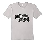 Men's Papa Bear T-Shirt Awesome Camping Tee