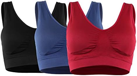 Fabio Farini Seamless Bra Bralette in 3 Colours for Yoga and Sport