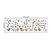 Amaonm Creative Removable Birds Wall Decals DIY Tree Branches Wall Stickers Murals Saying Bird's House Peel Stick Art Decor for Nursery Girls Bedroom Kids Room Bathroom Living Room Decoration