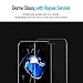 Screen Protector Tempered Glass, Full Cover Screen Shield [Dome Fix] Easy Install and Repair Kit by Whitestone for Apple iPhone 8/7-1 Pack