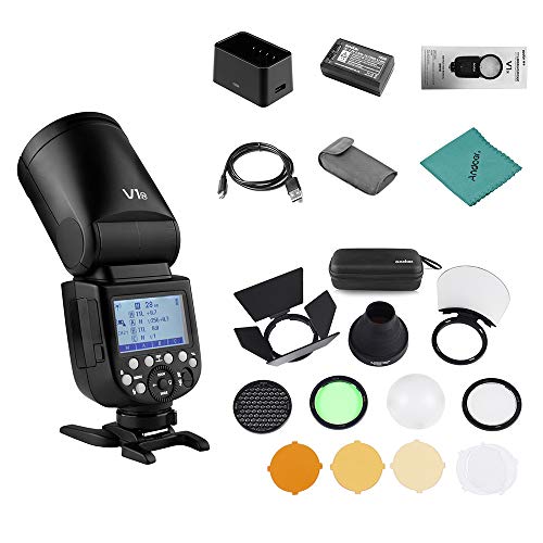 Godox V1N Professional Camera Flash Speedlite Speedlight Round Head