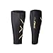 2XU Elite MCS Compression Calf Guards, Black/Gold, Small