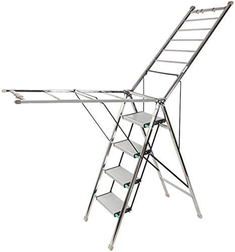 Cylficl. Escalera telescópica Escalera Plegable Espesado multifunción