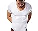 Mr. Davis Comfort Fit Premium Bamboo Viscose Tailored Cut V Neck Men's Undershirt Size Large in White 3 Pack