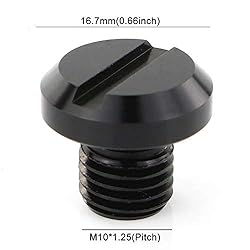 Xitomer M10x1.5 Mirror Hole Plugs, Fit for R nine T
