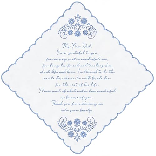 LADY&HOME Something Blue Embroidered Wedding… at Amazon