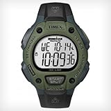 Timex Men's T5K5219J Sport Ironman Black and Bright Blue Full Size 30 Lap Watch