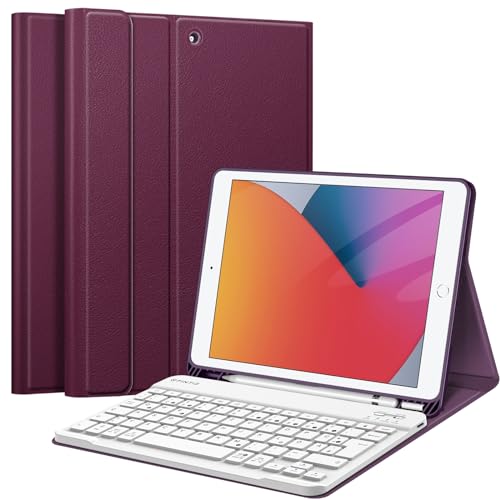 FINTIE Tastatur Hülle für iPad 10.2 Zoll (9/8/7 Generation, 2021/2020/2019)