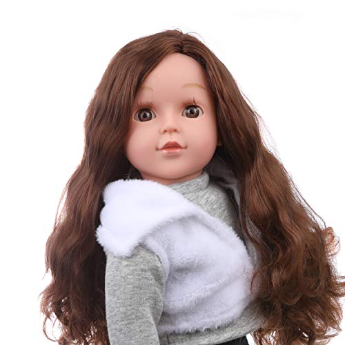 Beverly Hills Doll Collection 18 Inch Doll Emma, Realistic Dolls for Girls with Complete Outfit