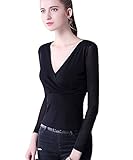 ADAMARIS Women Top High Neck Turtleneck Blouses For Women Girls Fashion 2017 On Sale Work Long Sleeve Black White