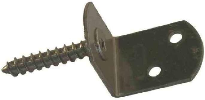 GAH.ALBERTS 21333 6 L Braided Fence Holder 85/38/30x2.5 Stainless Steel Rustproof, Edelstahl