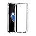 Covery Soft TPU Fit Protective Crystal Clear Case Shock-Absorption Transparent Back Cover for iPhone 7-- 4.7 inch /Thick Clear
