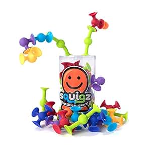 Amazon.com: Fat Brain Toys Squigz Limited Edition 24 Piece ...