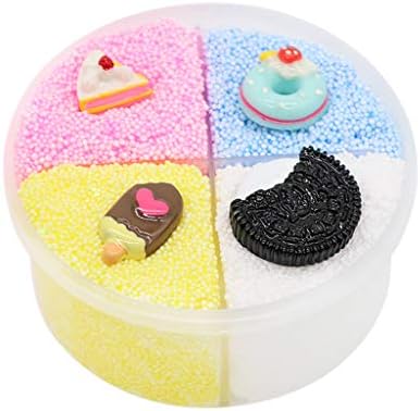 Frunalte Squishies Slime Toys Multicolor Mixing Cloud Slime Squishy Mud Putty Scented Stress Relief Clay Toys for Kids Adults Gifts Z15