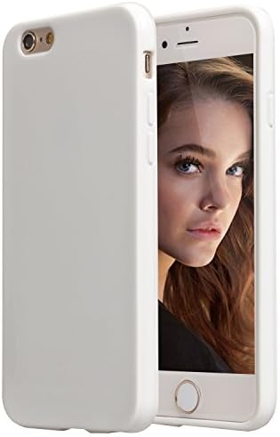 iPhone 6 Plus Case,iPhone 6S Plus Case, Drvan Bumper Shock-Absorption Anti-Scratch Silicon TPU Soft Full Cover Case for Apple iPhone 6 Plus / iPhone 6S Plus - White