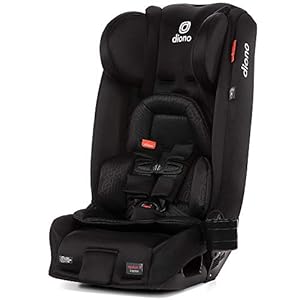 Diono Radian 3RXT, 4-in-1 Convertible Car Seat, Rear and Forward Facing, Steel Core, 10 Years 1 Car Seat, Ultimate…