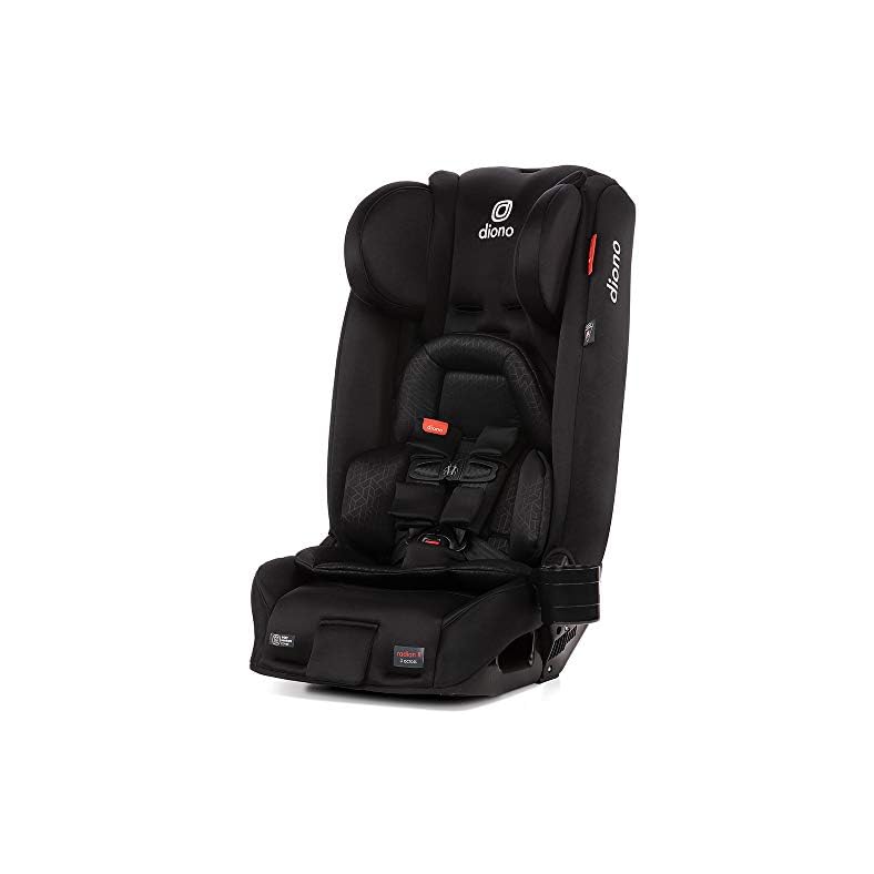 Diono Radian 3RXT, 4-in-1 Convertible Car Seat, Rear and Forward Facing, Steel Core, 10 Years 1 Car Seat, Ultimate…
