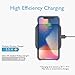 Wefunix Fast Wireless Charger Charging Pad with QC3.0 Adapter, 7.5W Compatible with iPhone Xs/Xs Max/Xr/X/8/8Plus, 10W Compatible with Samsung Note9/8/5 S9/S8/S7, Qi-Certified Charger [USB-C Input]