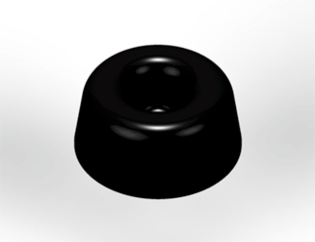 3M Bumpon Protective Products SJ5009 Black, 1000 per case โ image 1
