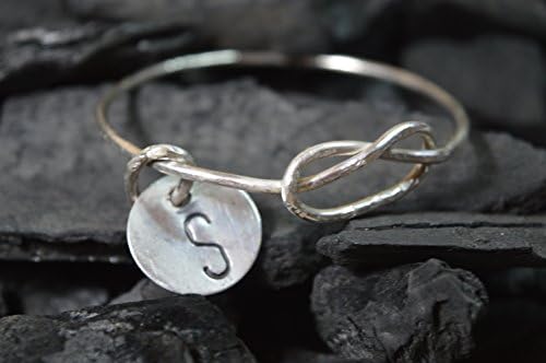 Stacking bangle, personalized bangle, personalized sterling silver bangle, sterling silver bangle,stackable Bangle,anniversary gift,handmade, letters,