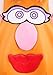 Disguise Potato Head Costume, Official Mr. and Mrs. Potato Head Costume with Detachable Features, Adult Size (2X-Large)