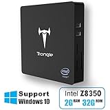 Mini PC Supprot Windows 10 - J-DEAL Portable Desktop Computer 2GB + 32GB, Intel Z8350 Atom CPU 64Bit, 4K UHD, Dual-Band WiFi 2.4G/5.8G, Ethernet 1000Mbps, Bluetooth 4.0, USB 3.0, Desktop Media Streami
