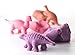 Prextex Jumbo Surprise Easter Eggs Filled with Clay Dough and 3D Dinosaur Toys Shapes Fun Dough Eggs