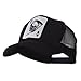 Skull and Choppers Embroidered Military Patched Mesh Cap - Large Skull
