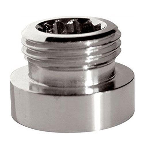 22mm Female to 1/2" BSP Male Tap Reducer Metal Adapter
