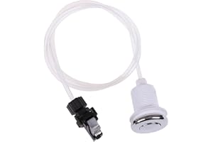 BE-TOOL tooloflife 16A On Off Pneumatic Push Button Switch – Air Pressure Safety Switch for Whirlpool Tub/Spa/Garbage Disposa