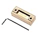 5cm Brass T-Slot Fixture Holder Fit 4-5 Alphabet Letters Font Stamp Tool