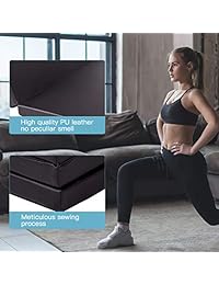 Gymnastics Mats 6x2x2 Exercise Mat Tumbling Mats For Gymnastics 6 FT Gymnastics Mats For Home Exercise Pad 3 Folding Lightweight Home Gymnastics Panel Mat For Home Gym Mat Yoga Mat