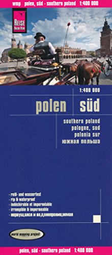 Poland South 1:400,000 Travel Map, waterproof, GPS-compatible, REISE by Reise Knowhow (Map)