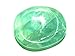 Zentron Crystal Collection: Polished Fluorite Worry Stone in Velvet Pouch Healing Thumb Palm Gemstone