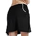 EAST HONG Women's Lightweight Running Skirt Movement Fitness Tennis Golf Skirt (M, Black)